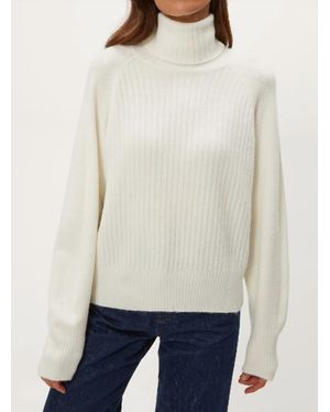 Michael Stars Storm Turtleneck Sweater - White