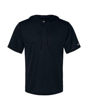 Badger B-Core Hooded T-Shirt - Black