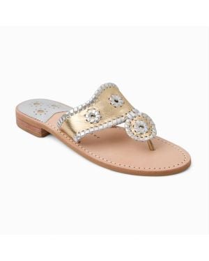 Jack Rogers Jacks Flat Sandal - White