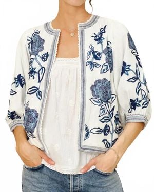 M.A.B.E Lucia Jacket - Blue