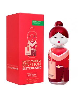 Benetton Ladies Sisterland Rose Edt 2.7 Oz Fragrances - Red