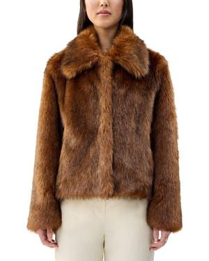 Unreal Fur Courage Jacket - Brown