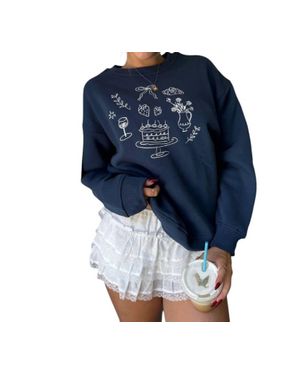 Bailey Rose Birthday Girl Sweatshirt - Blue