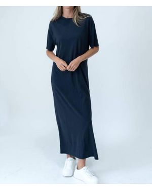 Six Fifty Kristen Twist Neck Dress - Blue