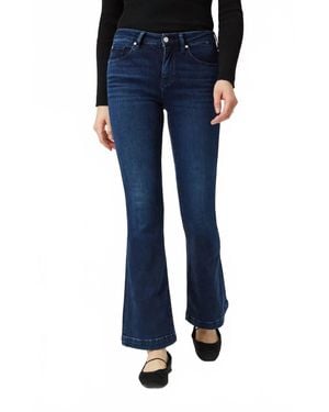 Mavi Sydney High Rise Flare Jeans - Blue