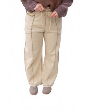 ..,merci Trim Baggy Sweatpants - Natural