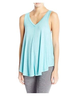 Calvin Klein Activewear Performance Relaxed Icy Wash Tank Top - Blue