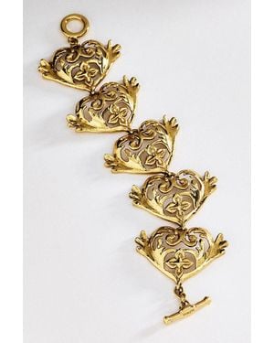 ALÉMAIS Filigree Hearts Bracelet - Metallic