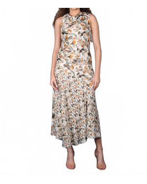 Conditions Apply Elicia Printed Maxi Dress - Brown