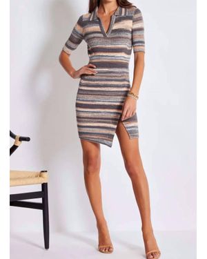 Bishop + Young Femme Sweater Dress - Brown