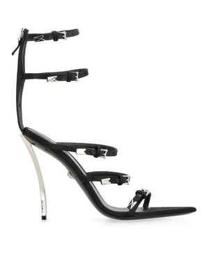 Versace Pin-Points Sandals - White