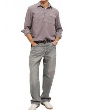 Alex Mill Carter Popover Shirt - Gray