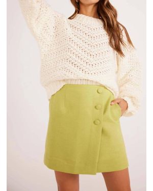 MINKPINK Luna Sweater - Yellow