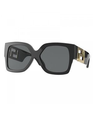 Versace Sunglasses Plastic W/ Dark - Black