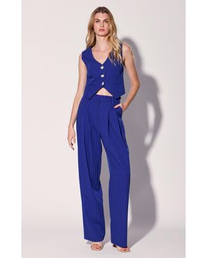 Walter Baker Tammy Pant, Royal Pin Stripe - Blue