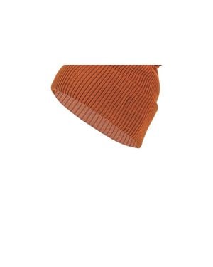 Buff Adult Merino Knitted Beanie Hat - Black