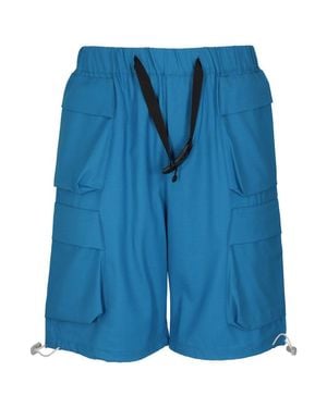 Bonsai Sky- Cargo Fit Pants - Blue