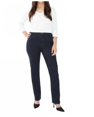 Fdj Peggy Straight Leg Jeans - Blue
