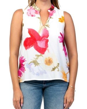 Tolani Tiby Sleeveless Top - Red