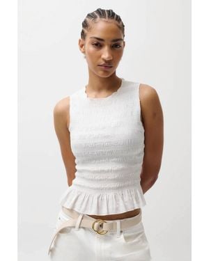 Pistola Phoebe Sleeveless Tank Top - White