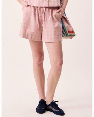 FRNCH Aurora Drawstring Shorts - Pink