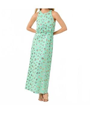 Lilly Pulitzer Teonna Beaded Maxi Dress - Green