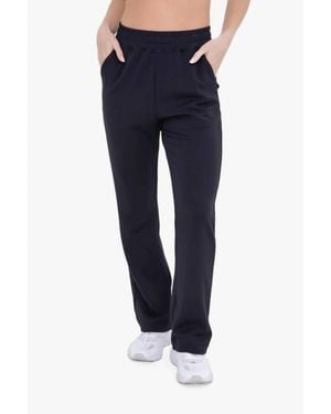 Mono B High Waist Drawstring Pants - Blue