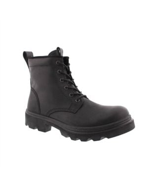 Ecco Grainer Lace-Up Boot - Black