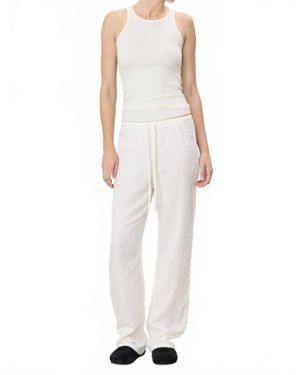 ÉTERNE Brody Straight Pant - White