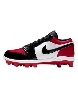 Nike Air Jordan 1 Retro Mcs Low Cj8524-600 Baseball Cleats Mew2079 - Red