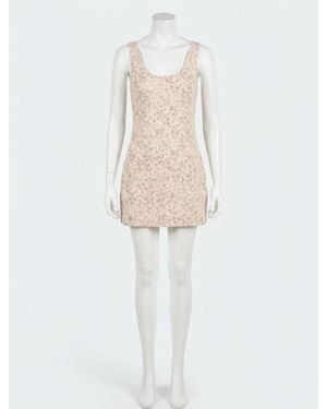 Z Supply Byron Leopard Active Mini Dress - White