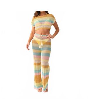 PQ Swim Bree Boho Pant - Yellow