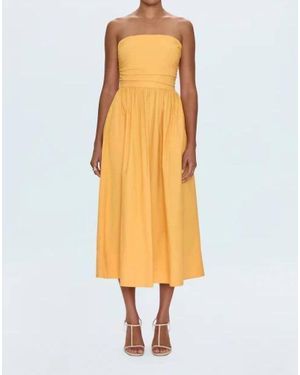 Pistola Florance Strappy Back Dress - Yellow