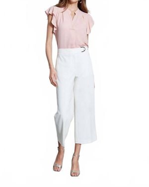 Tahari The Della Pants - White