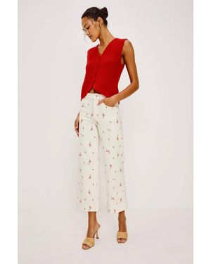 Rails Getty Crop Jean - Red
