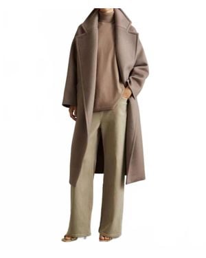Reiss Sophia Colorblock Roll Neck Sweater - Natural