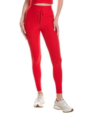 Beyond Yoga Spacedye Go Pocket 23In Midi Legging - Red