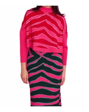 Alden Adair Leona Sweater - Red