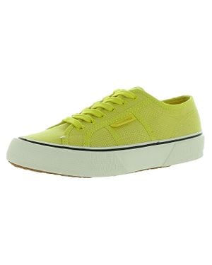 Superga Cushioned Footbbed Platform Casual And Fashion Sneakers - Green