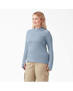 Dickies Plus Cooling Performance Sun Shirt - Blue