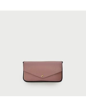 Apatchy London The Munro Leather Short Bag - Pink