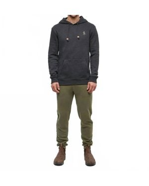 Tentree Sasquatch Kangaroo Pocket Hoodie - Gray