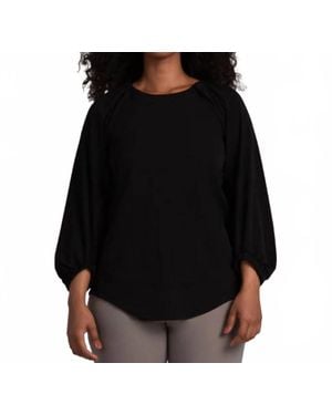 Sympli Move Pullover - Black