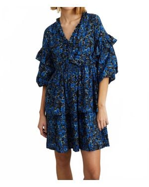 Munthe Anage Dress - Blue