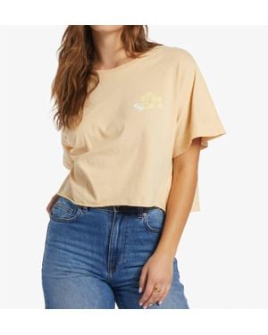 Roxy Better Beach Short Sleeve Tee - Blue