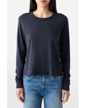 AMO Lovey Long Sleeve Tee - Blue