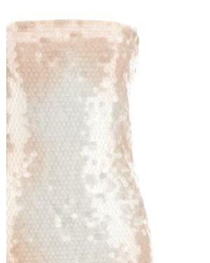Sportmax Polyamide Midi Dress - White