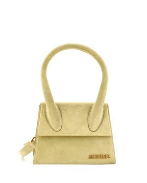 Jacquemus Le Chiquito Moyen Bag Nubuck - Yellow
