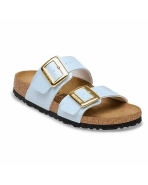 Birkenstock Sydney Luxe Buckle Sandals - Blue