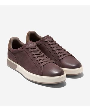 Cole Haan Grandpro Angelace Lace To Toe Sneakers - Brown